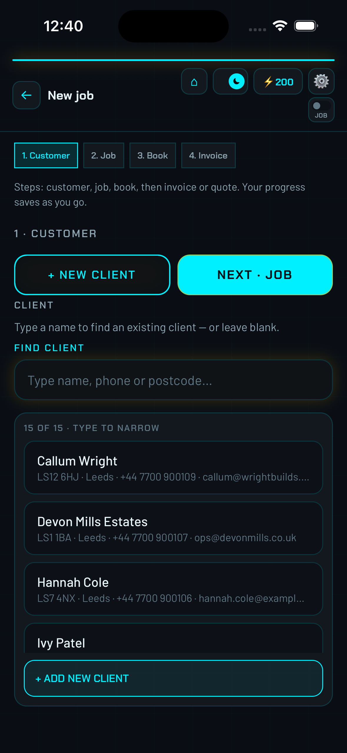 Classic new job