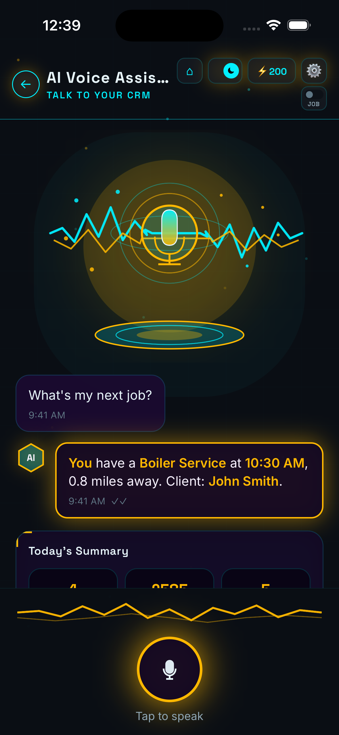 AI Voice speak